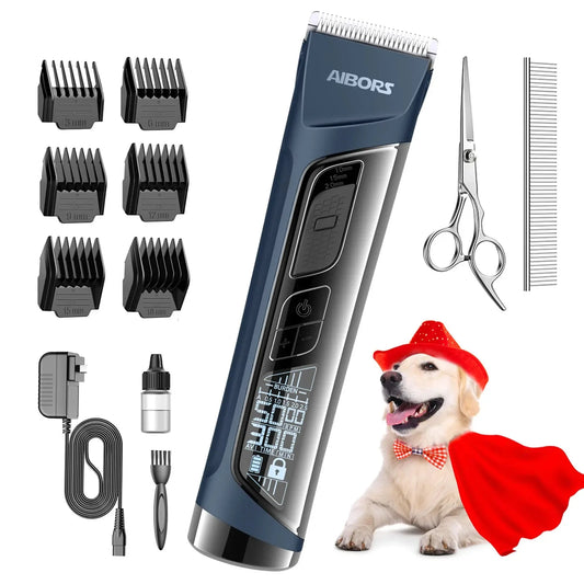 Professionele Hondentondeuse - Titanium Messen & Stille Motor